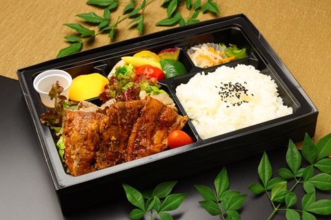 みかわ牛冷しゃぶとクイーンポーク照焼き弁当