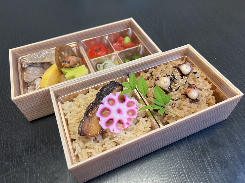 タコ飯と銀鱈飯の和御膳