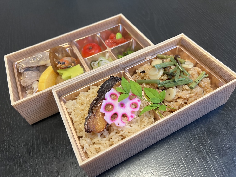 季節の釜飯と銀鱈飯の和御膳